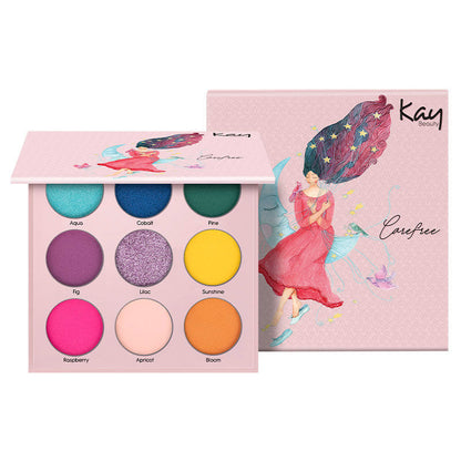 KAY BEAUTY EYEKANVAS EYESHADOW PALETTE-CAREFREE 10G