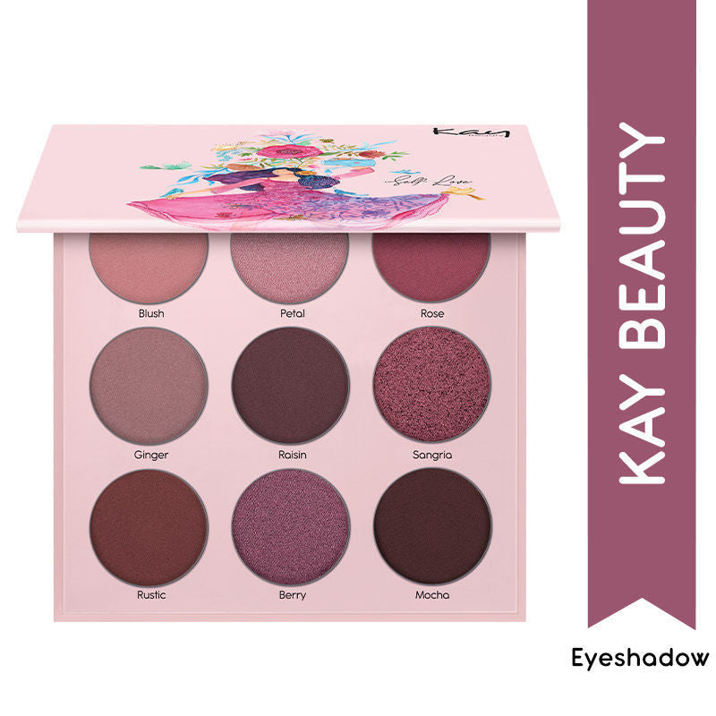 KAY BEAUTY EYEKANVAS EYESHADOW PALETTE-SELF LOVE 10G