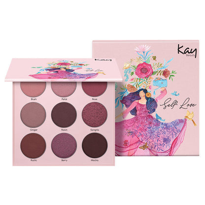 KAY BEAUTY EYEKANVAS EYESHADOW PALETTE-SELF LOVE 10G