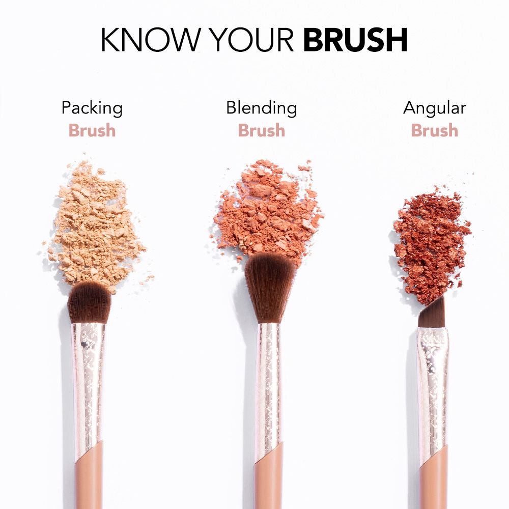 KAY BEAUTY EYESHADOW ESSENTIALS BRUSH KIT 3N