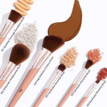 KAY BEAUTY EYESHADOW ESSENTIALS BRUSH KIT 3N