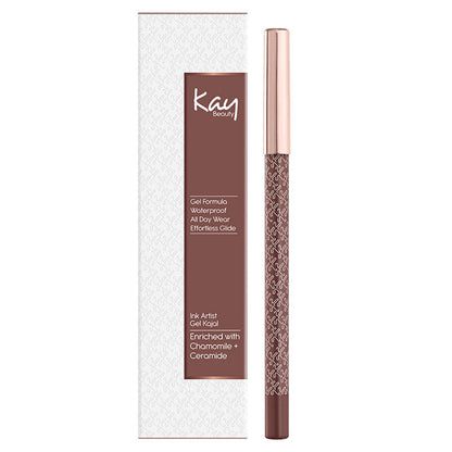 KAY BEAUTY GEL FORMULA WATERPROOF ALL DAY WEAR EFFFARTLESS GLIDE BRONZE 1.2G