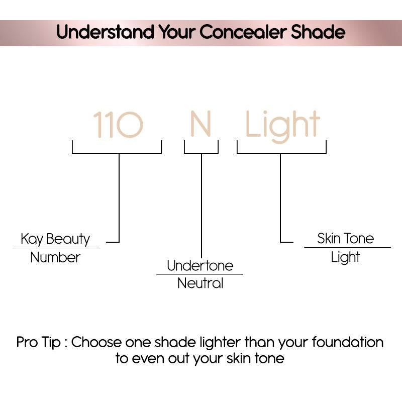 KAY BEAUTY HD LIQUID CONCEALER 110N LIGHT 4.5G