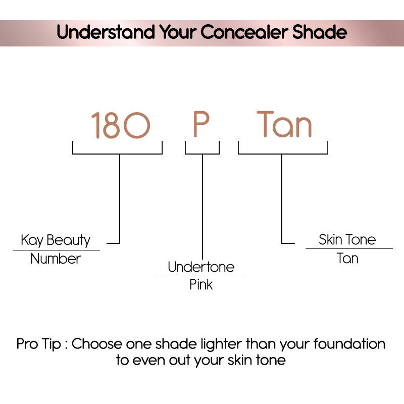 KAY BEAUTY HD LIQUID CONCEALER 180P TAN 4.5G