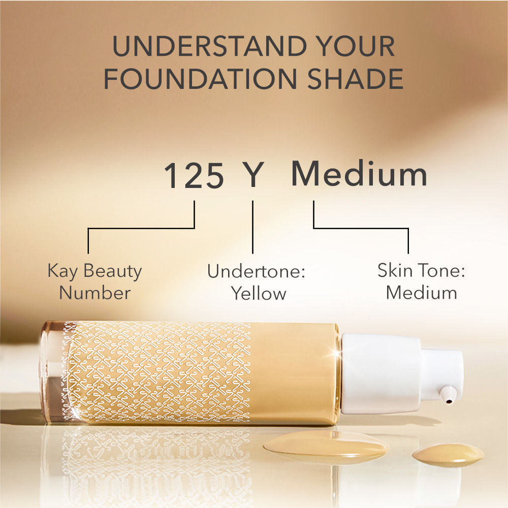 KAY BEAUTY HYDRATING FOUNDATION 125Y MEDIUM 30G