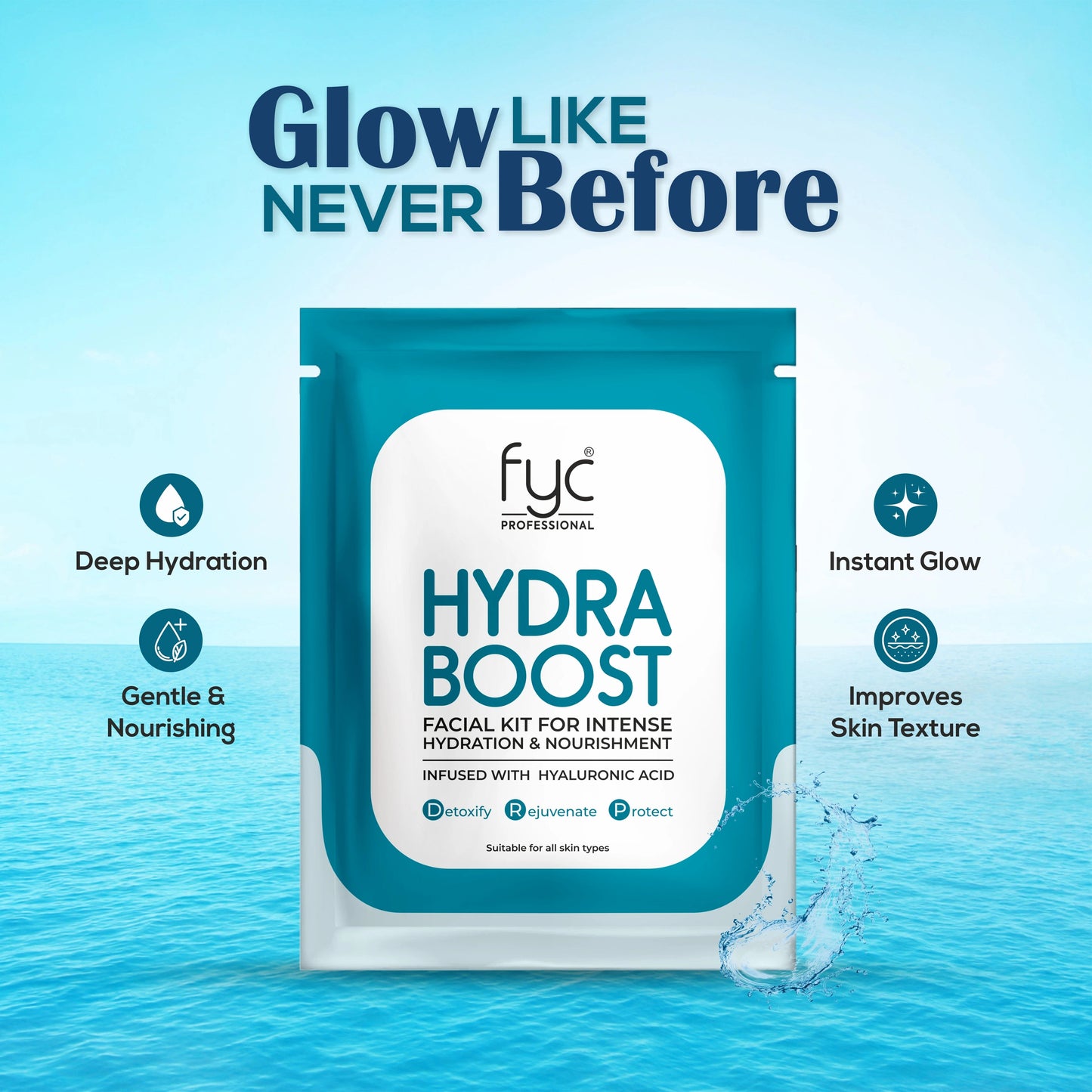 FYC PROFESSIONAL FACIAL KIT HYDRA BOOST
