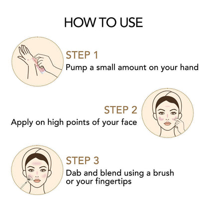 KAY ब्यूटी इल्युमिनेटिंग लिक्विड ल्यूमिनाइज़र रोज़ 8.5ML
