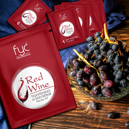 FYC PROFESSIONAL FACIAL KIT RED WINE