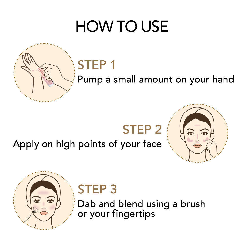 KAY ब्यूटी इल्युमिनेटिंग लिक्विड ल्यूमिनाइज़र स्पार्किंग 8.5ML