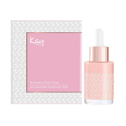 KAY BEAUTY ILLUMINATING PRIMER DROPS ROSEY TWIRL 30ML