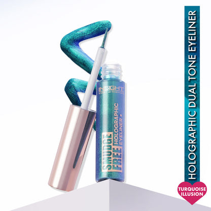 INSIGHT EYELINER HOLOGRAPHIC EL-50 02 TURQUOISE ILLUSION