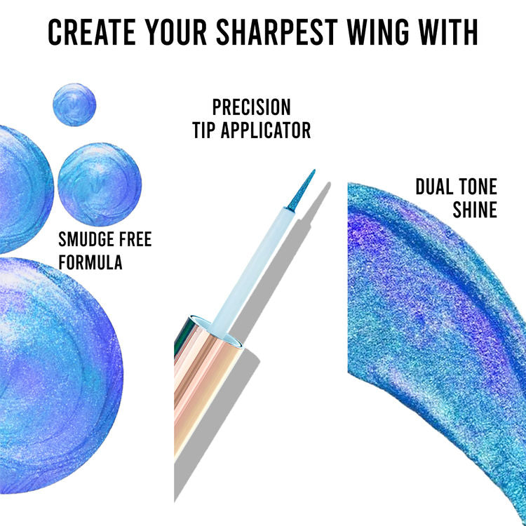 INSIGHT EYELINER HOLOGRAPHIC EL-50 02 TURQUOISE ILLUSION