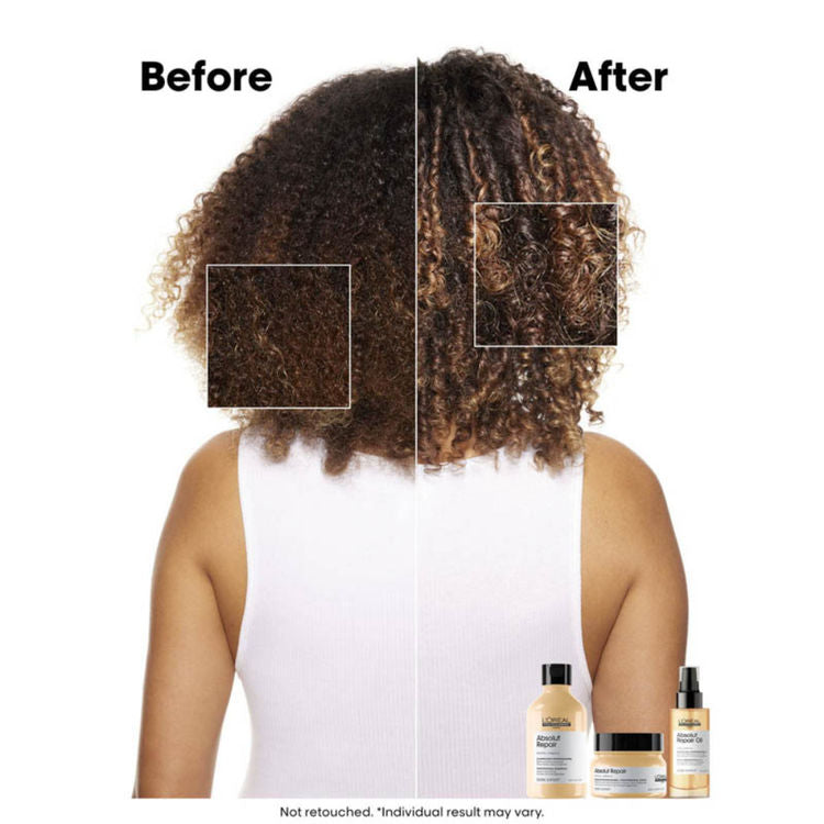 LOREAL PROFESSIONAL ABSOLUTE REPAIR SHAMPOO (300 ML) + MASK (250 ML)