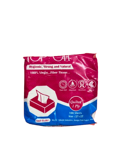 AJAY DISPOSABLE TISSUE 100PCS