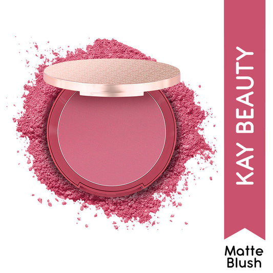 KAY BEAUTY MATTE BLUSH TICKLED PINK 8.5G