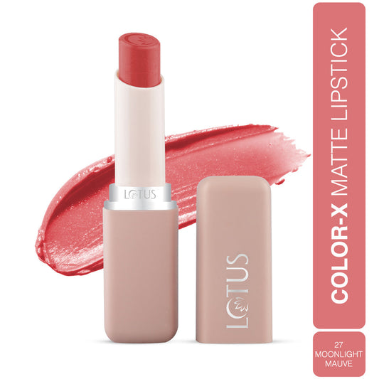 LOTUS MAKEUP COLORX MATTE LIPSTICK 27 MOONLIGHT MAUVE