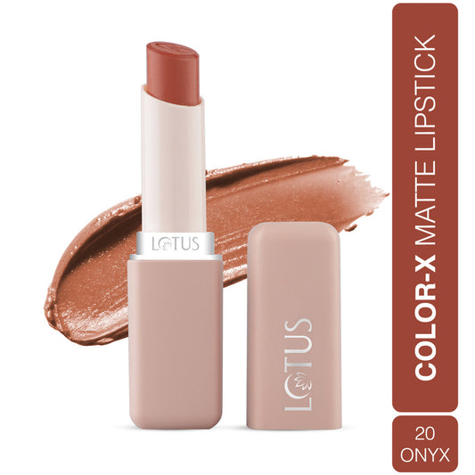 LOTUS MAKEUP COLORX MATTE LIPSTICK 20 ONYX