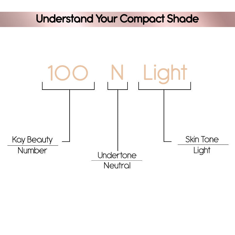 KAY BEAUTY MATTE COMPACT 100N LIGHT 9G