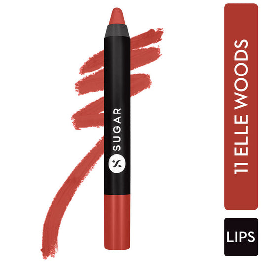 SUGAR MATTE AS HELL CREAYON LIPSTICK 11 ELLE WOODS