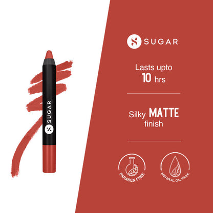 SUGAR MATTE AS HELL CREAYON LIPSTICK 11 ELLE WOODS