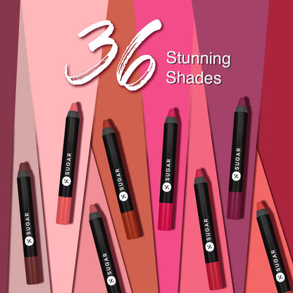 SUGAR MATTE AS HELL CREAYON LIPSTICK 11 ELLE WOODS