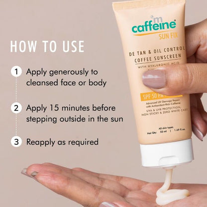 MCAFFEINE LOTION SPF 50 COFFEE 50ML