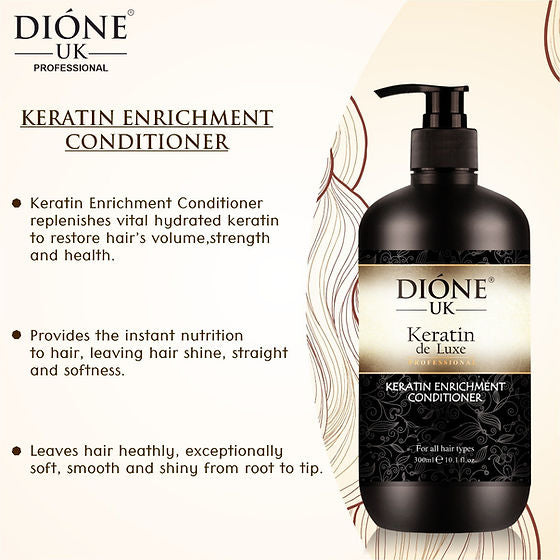 DIONE UK CONDITIONER KERATIN DE LUXE 300ML