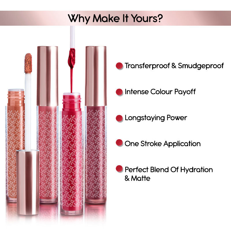 KAY BEAUTY MATTE LIQUID LIPSTICK HOPPILY EVER AFTER 3.5ML