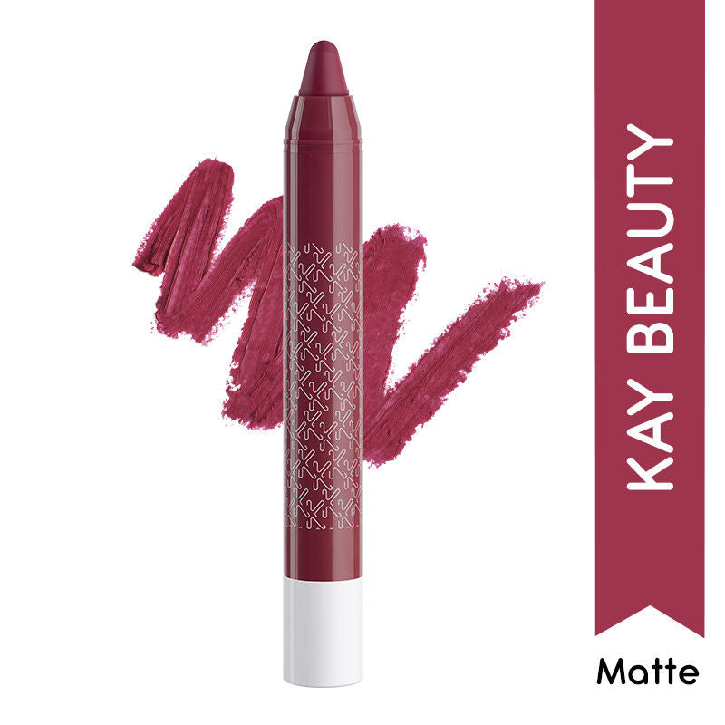 KAY BEAUTY MATTEINEE LIP CRAYON CLIMAX 1.8G