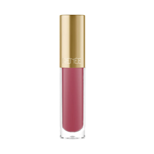 RENEE H2O HYDRATING GLOSSY LIQUID LIPSTICK MAUVE OCEAN