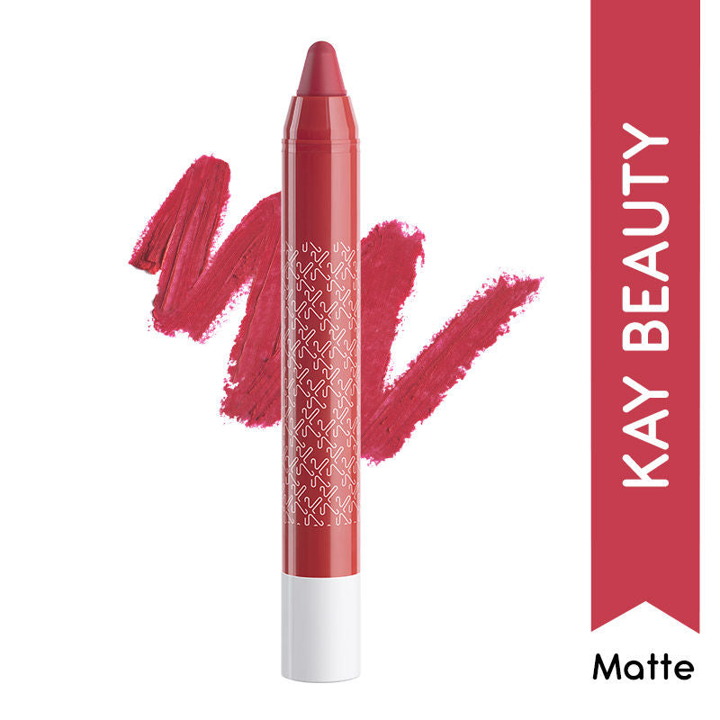 KAY BEAUTY MATTEINEE LIP CRAYON ROM COM 1.8G