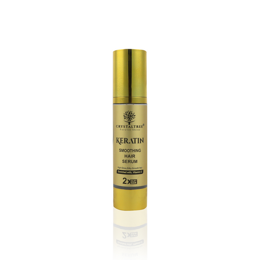 CRYSTALTREE KERATIN SMOOTHING HAIR SERUM 2X SILKY HAIR 50ML