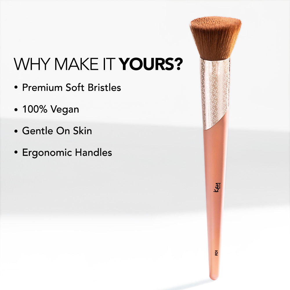 KAY BEAUTY SEAMLESS COVERAGE FOUNDATION BRUSH 1N