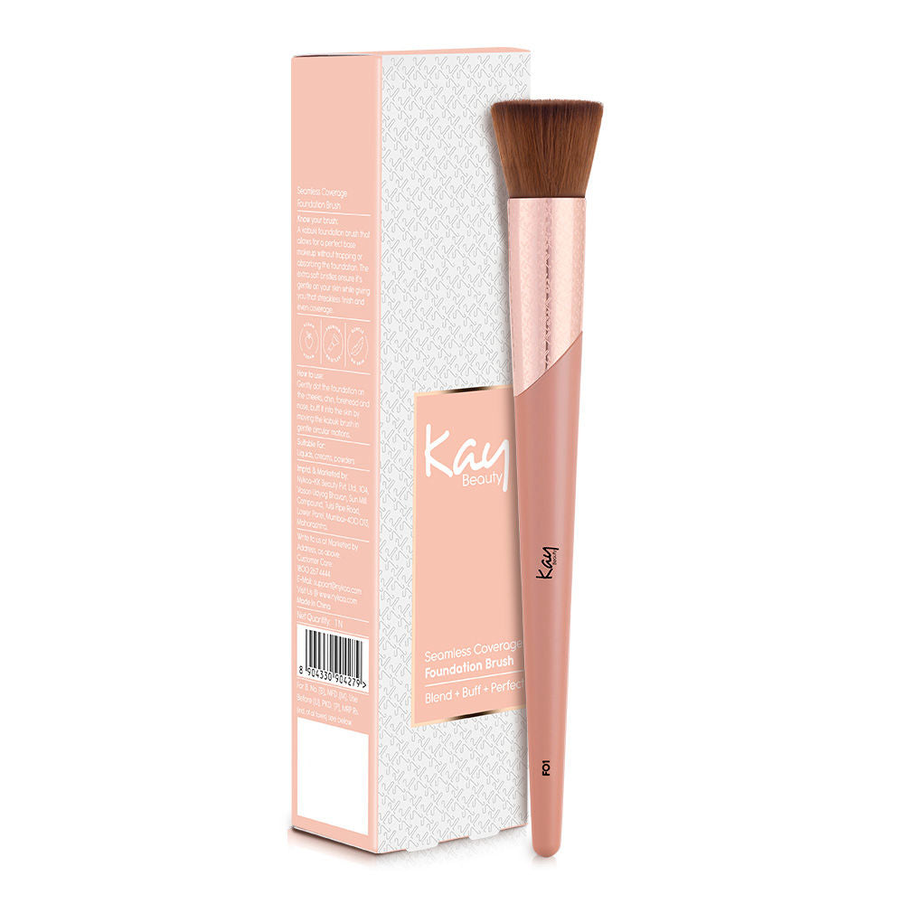 KAY BEAUTY SEAMLESS COVERAGE FOUNDATION BRUSH 1N