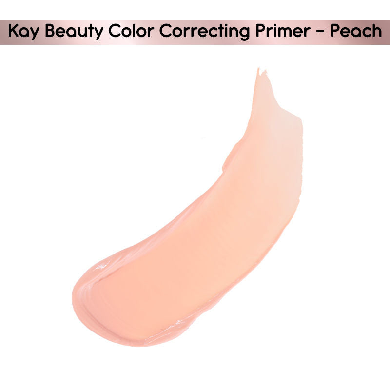 KAY BEAUTY COVERS UNEVEN SKIN TONE COLOR CORRECTING PRIMER PEACH 25ML