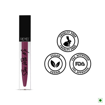 RENEE STAY WITH ME MATTE LIP COLOR PASSION FOR GRAPE 5ML