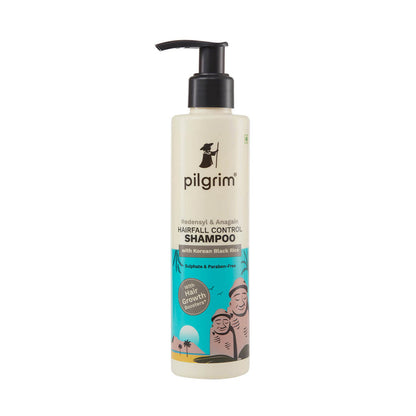 PILGRIM REDENSYL & ANAGAIN HAIRFALL CONTROL SHAMPOO WITH KOREAN BLACK RICE 200ML