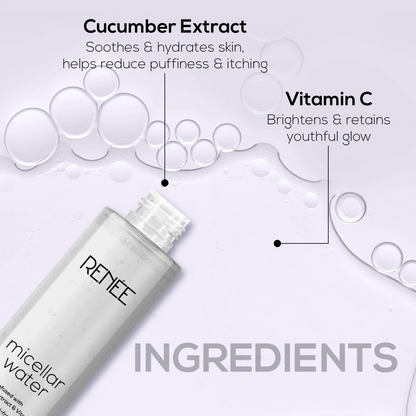 RENEE MICELLAR WATER INFUSED WITH CUCUMBER EXTRACT & VITAMIN C ALCOHOL-FREE 120ML