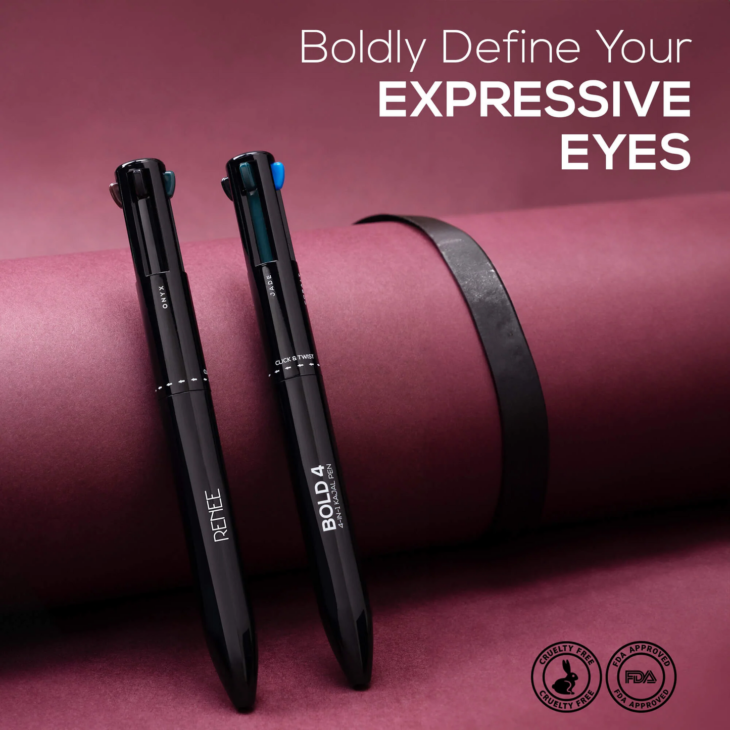 RENEE BOLD 4-IN-1 KAJAL PEN 0.4G