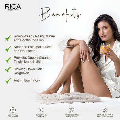 RICA AFTER WAX ALOE LOTION=250 ML