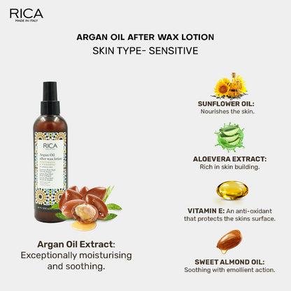 RICA AFTER WAX ARGAN LOTION 250