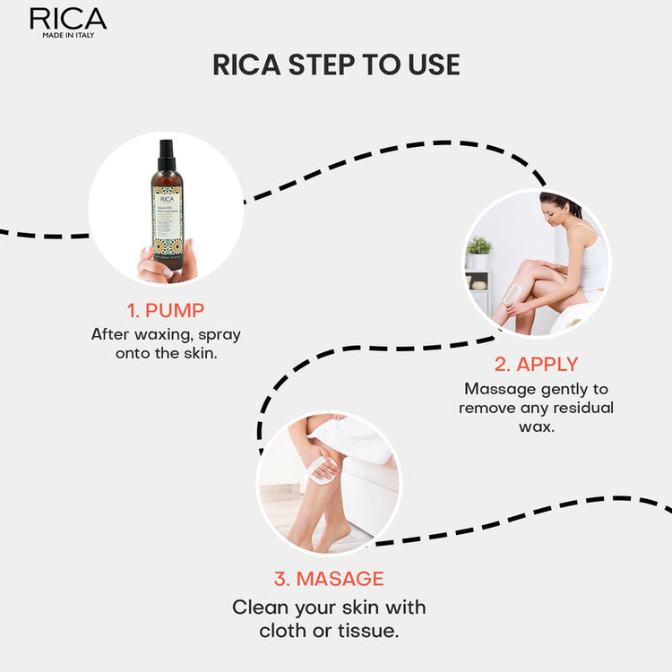 RICA AFTER WAX ARGAN LOTION 250