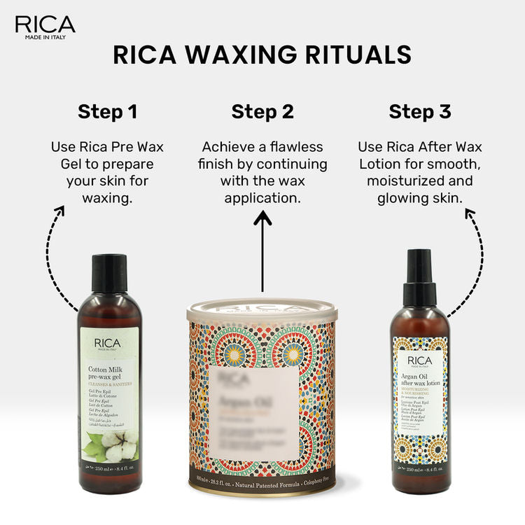 RICA AFTER WAX ARGAN LOTION 250