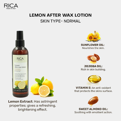 RICA AFTER WAX LEMON LOTION 250 ML