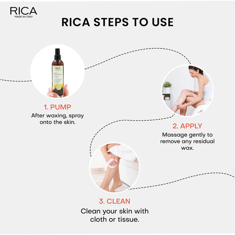 RICA AFTER WAX LEMON LOTION 250 ML