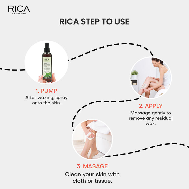 RICA AFTER WAX MENTHOL LITON=250 ML
