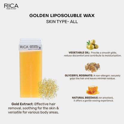 RICA WAX RIFFIL GOLD