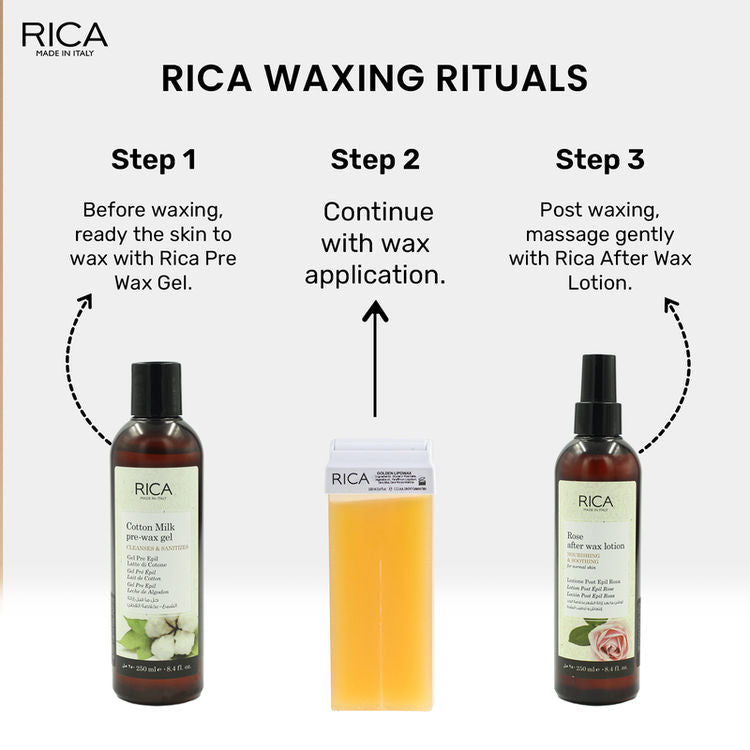 RICA WAX RIFFIL GOLD