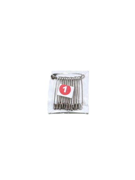 AJAY SAFETY PIN SILVER 1