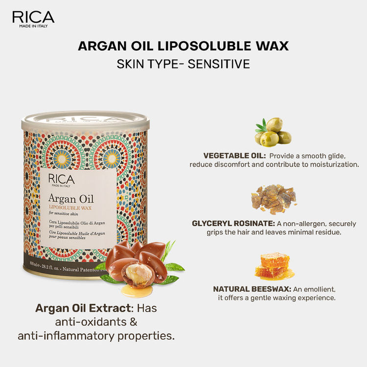 RICA WAX ARGAN OIL 800 ML